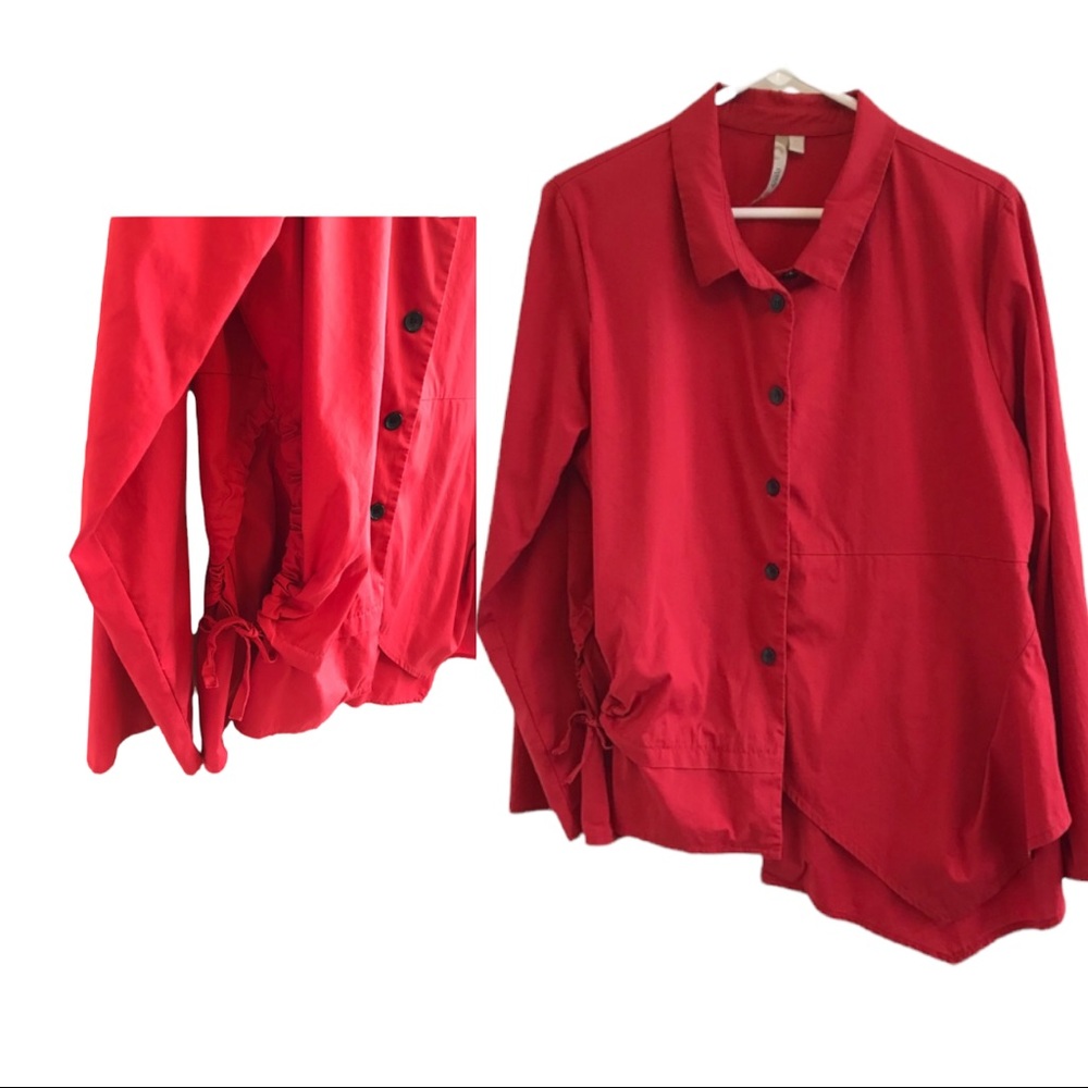 Gorgeous Unique Asymmetrical Comfy USA Top